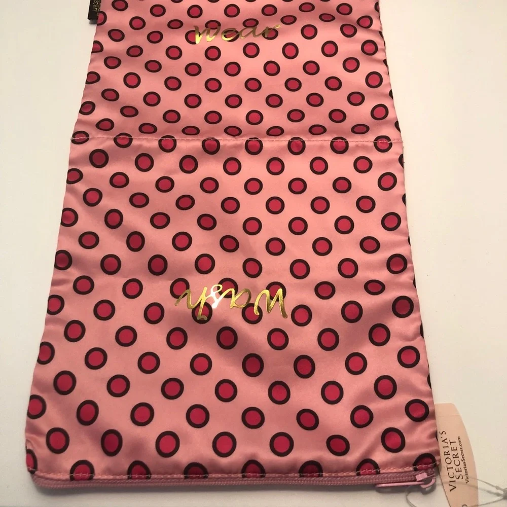 Victoria’s Secret RETRO Y2K CORE Satin Travel Pouch - Picture 4 of 5